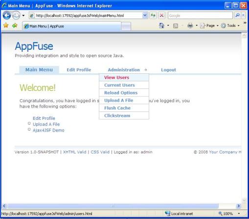 appfuse-jsf-home