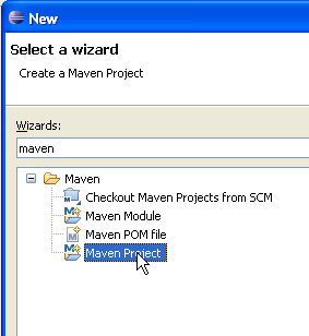 Create New Maven Project